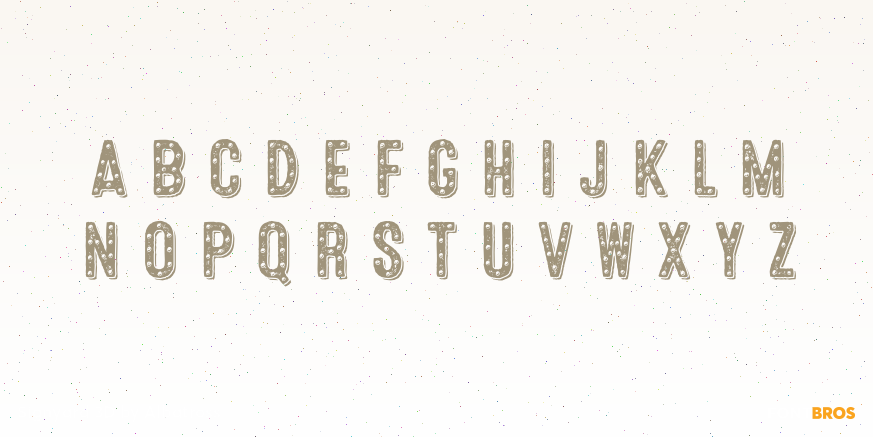 Signyard 3D Font Poster #2