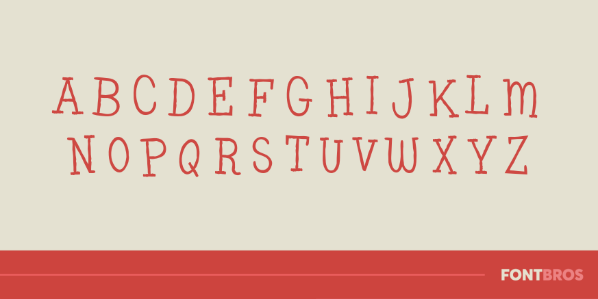 Leftovers Font Poster #2