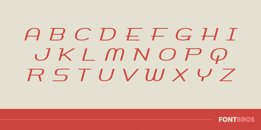 Rocket Script Font Poster #2