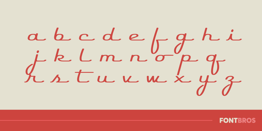 Rocket Script Font Poster #3