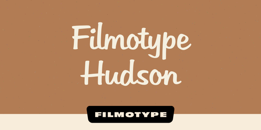 Filmotype Hudson Font Family - Poster #1