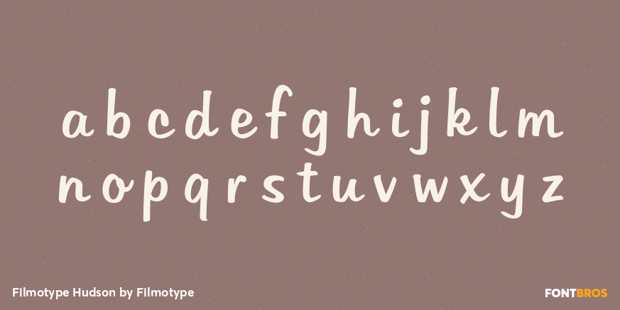 Filmotype Hudson Font Family - Poster #3