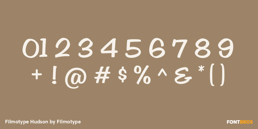 Filmotype Hudson Font Family - Poster #4