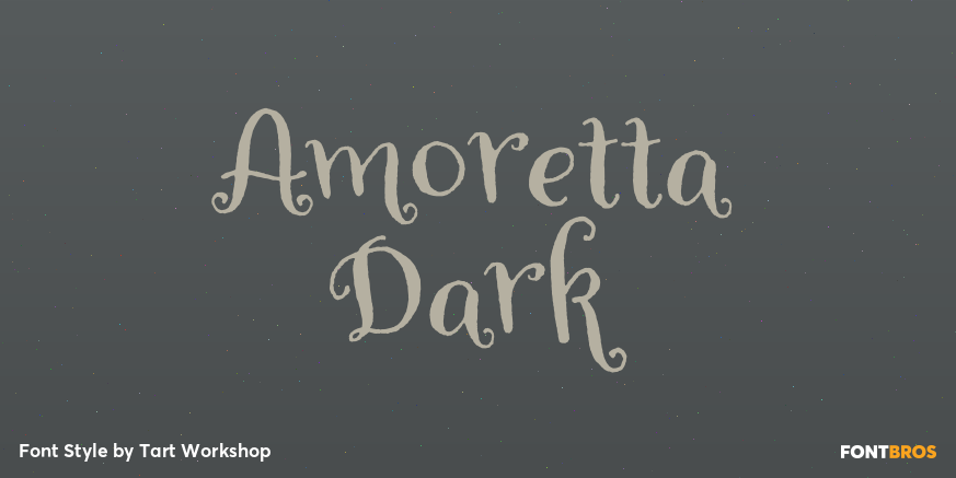 Amoretta Dark Poster