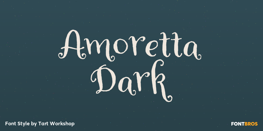 Amoretta Dark Poster