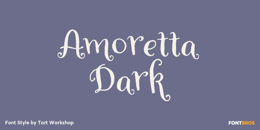 Amoretta Dark Poster