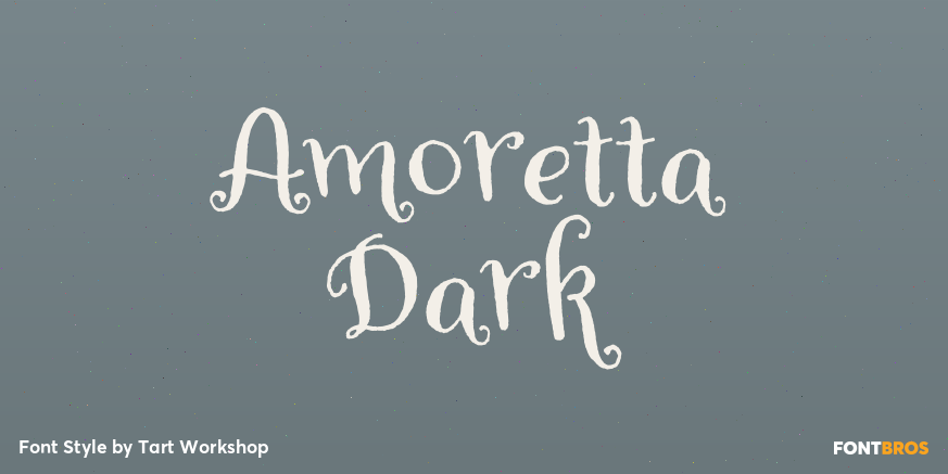 Amoretta Dark Poster
