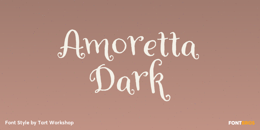 Amoretta Dark Poster