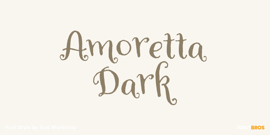Amoretta Dark Poster