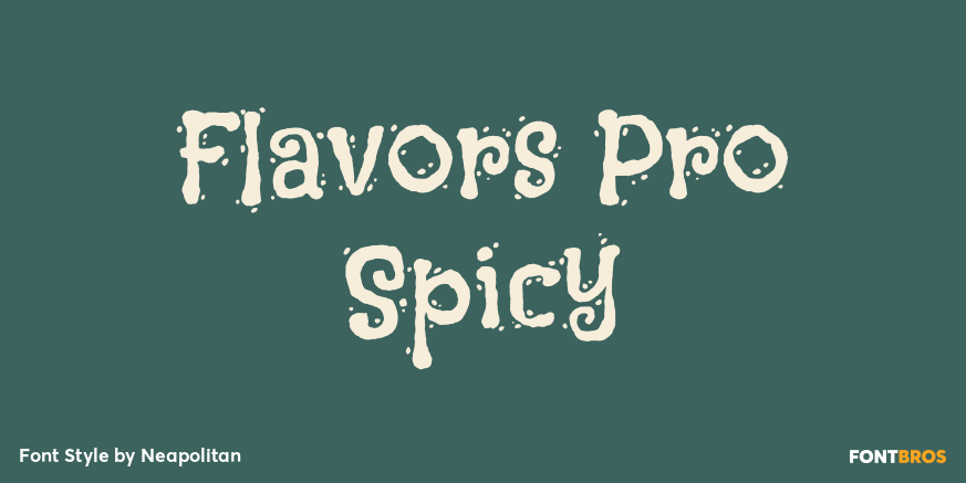 Flavors Pro Spicy Poster