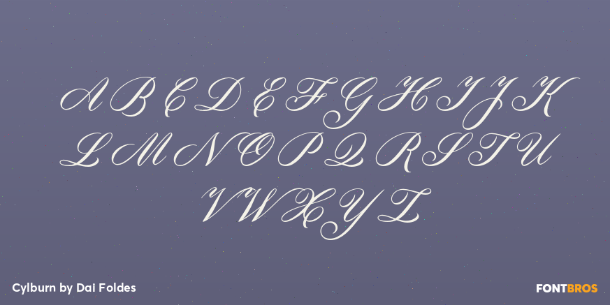 Cylburn Font Poster #1