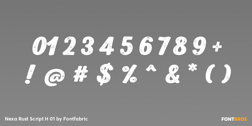 Nexa Rust Script H 01 Font Poster #4