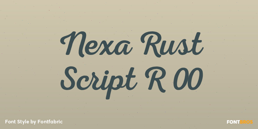 Nexa Rust Script R 00 Poster
