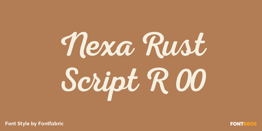 Nexa Rust Script R 00 Poster