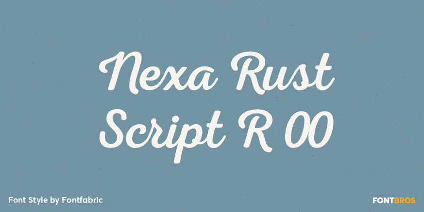 Nexa Rust Script R 00 Poster