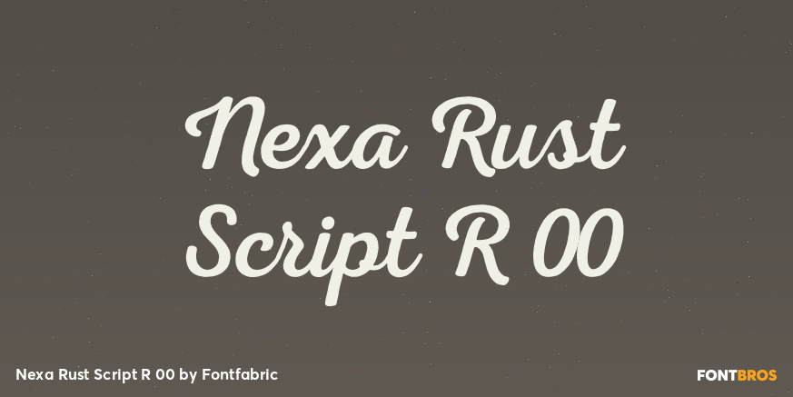 Nexa Rust Script R 00 Poster