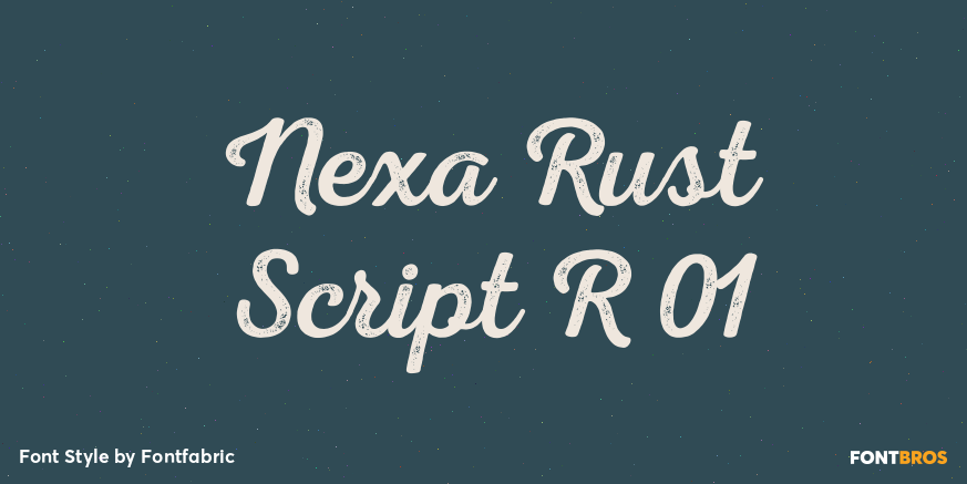 Nexa Rust Script R 01 Poster