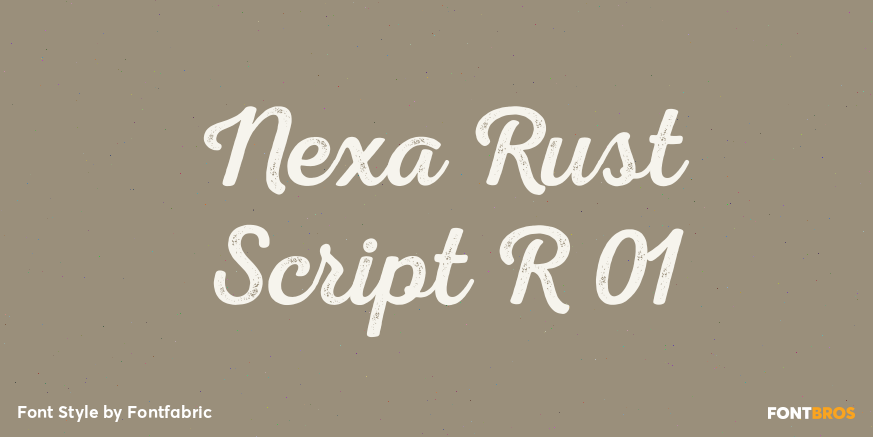 Nexa Rust Script R 01 Poster