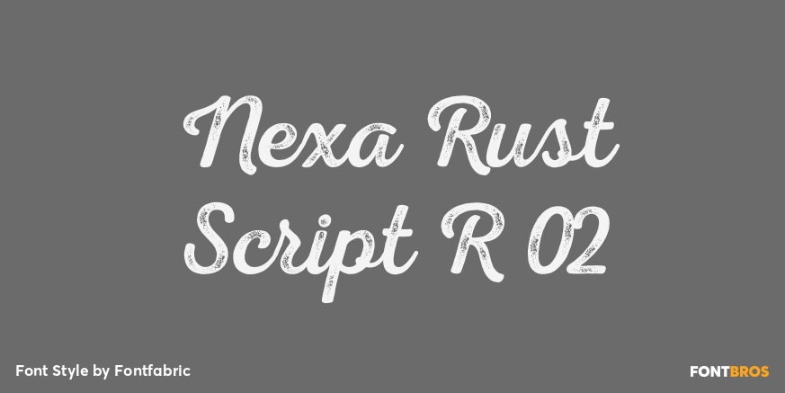 Nexa Rust Script R 02 Poster