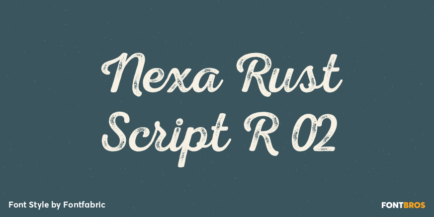 Nexa Rust Script R 02 Poster