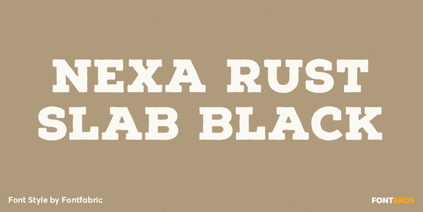 Nexa Rust Slab Black Poster