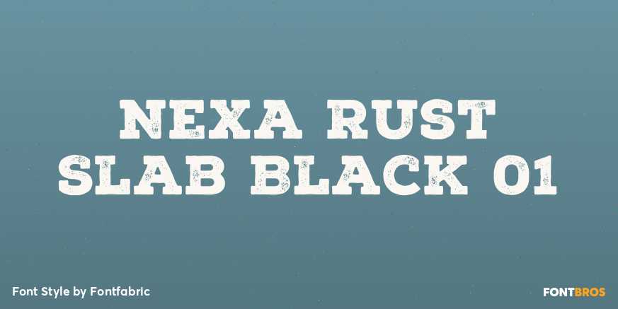 Nexa Rust Slab Black 01 Poster