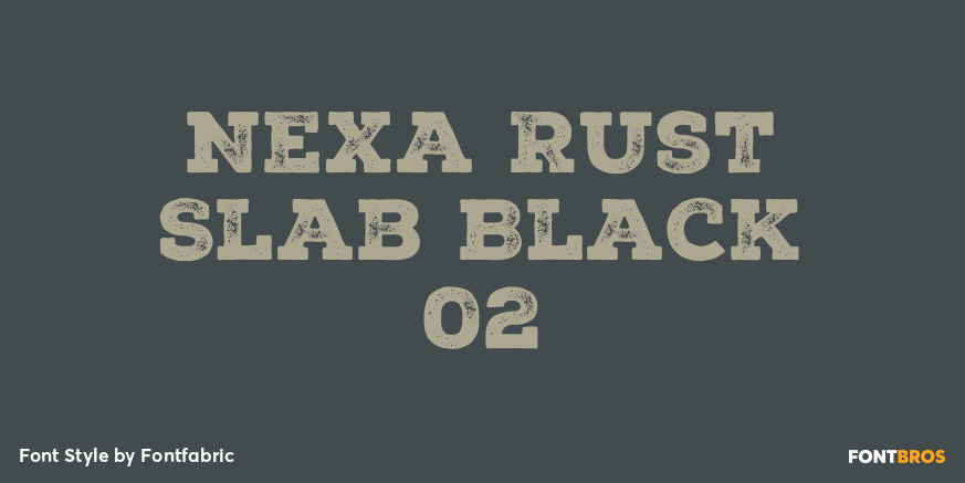 Nexa Rust Slab Black 02 Poster