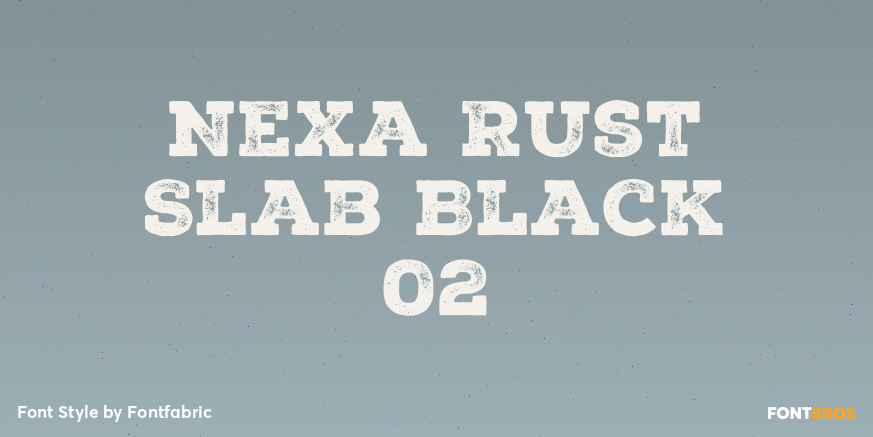 Nexa Rust Slab Black 02 Poster