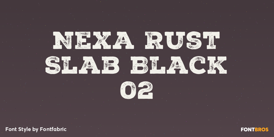 Nexa Rust Slab Black 02 Poster