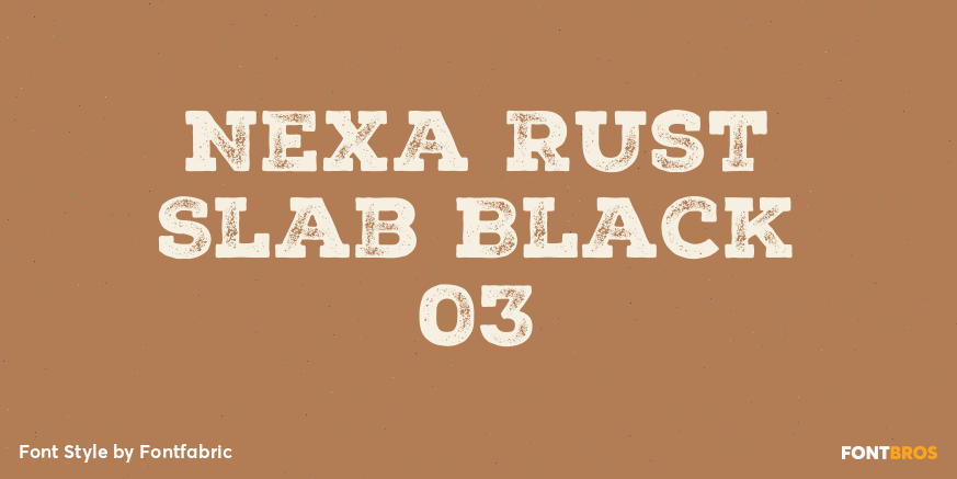Nexa Rust Slab Black 03 Poster