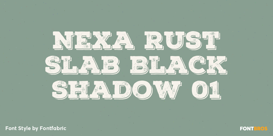 Nexa Rust Slab Black Shadow 01 Poster