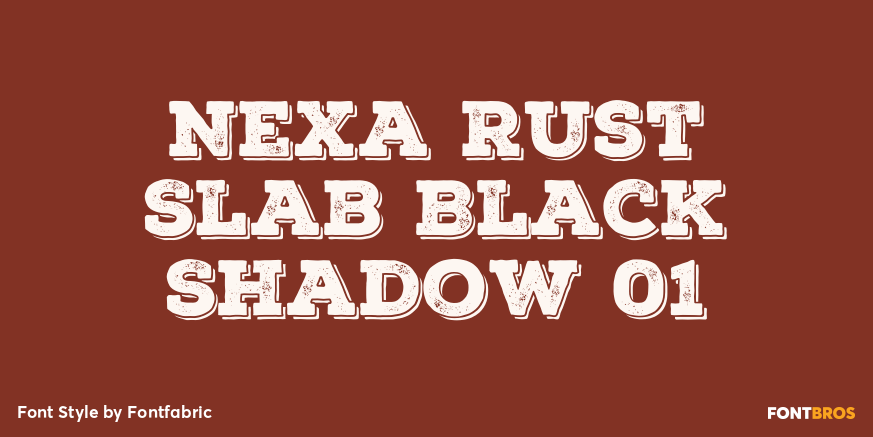 Nexa Rust Slab Black Shadow 01 Poster