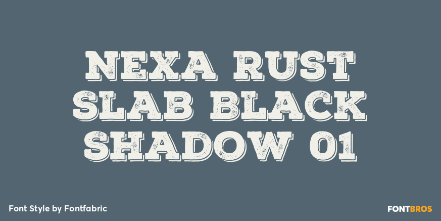 Nexa Rust Slab Black Shadow 01 Poster