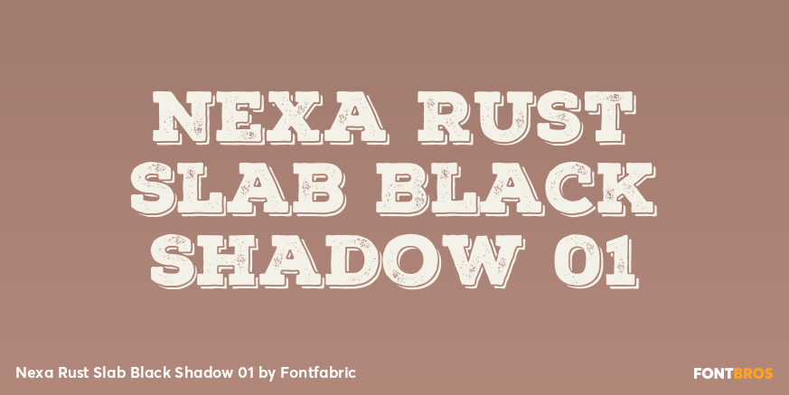 Nexa Rust Slab Black Shadow 01 Poster