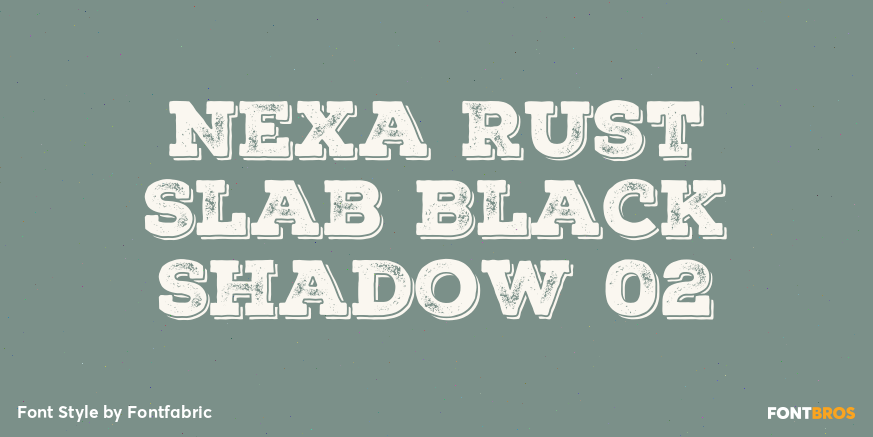 Nexa Rust Slab Black Shadow 02 Poster