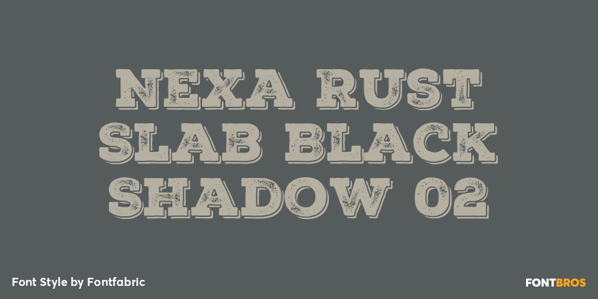 Nexa Rust Slab Black Shadow 02 Poster