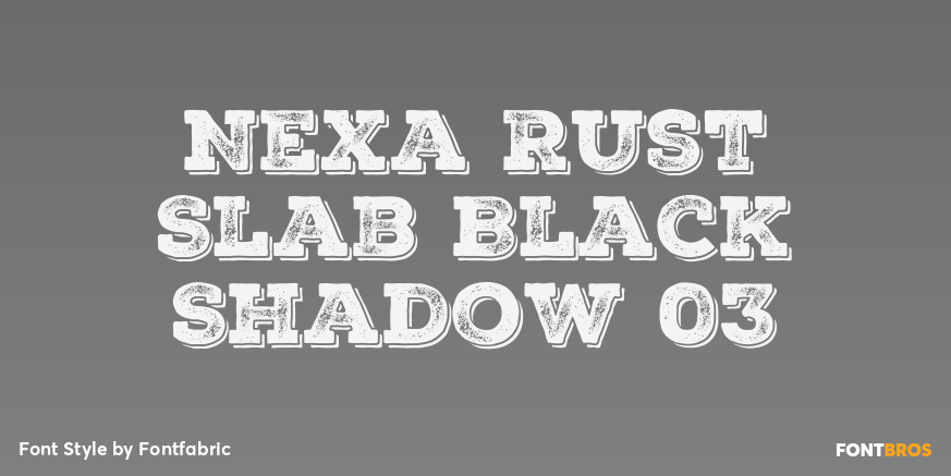 Nexa Rust Slab Black Shadow 03 Poster