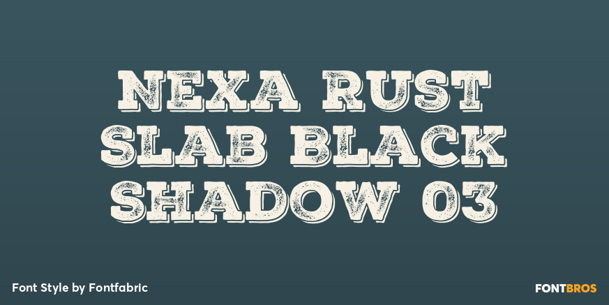 Nexa Rust Slab Black Shadow 03 Poster