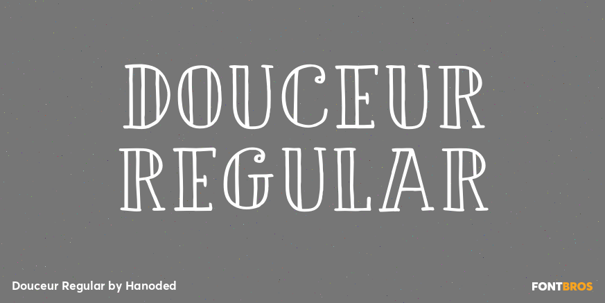 Douceur Regular Poster