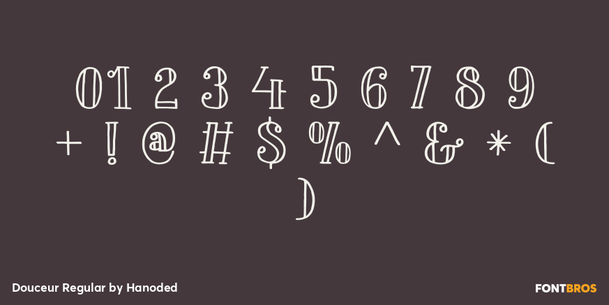 Douceur Regular Font Poster #4