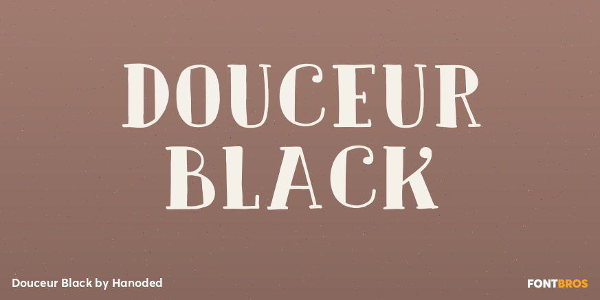 Douceur Black Poster