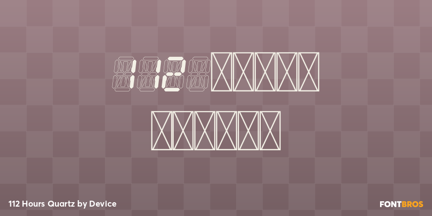 112 Hours Quartz Poster