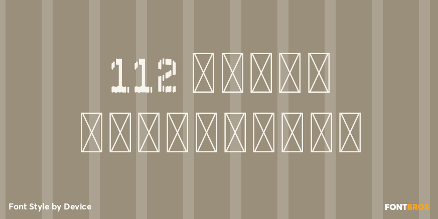 112 Hours Throughput Poster