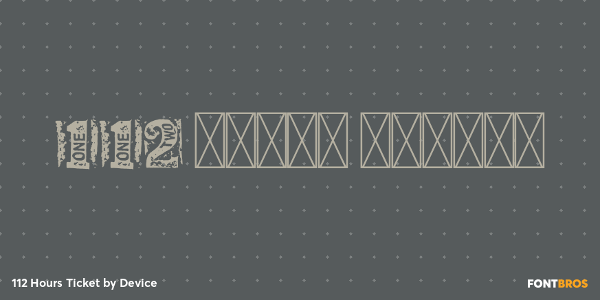 112 Hours Ticket Poster