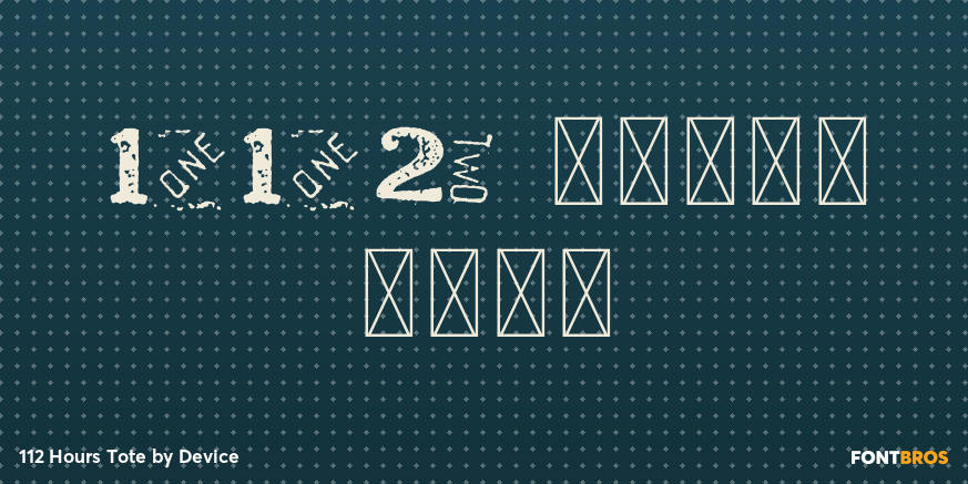 112 Hours Tote Poster