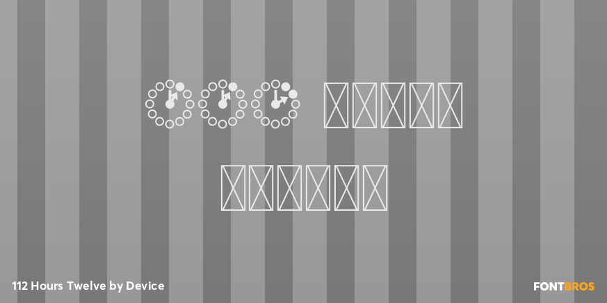 112 Hours Twelve Poster