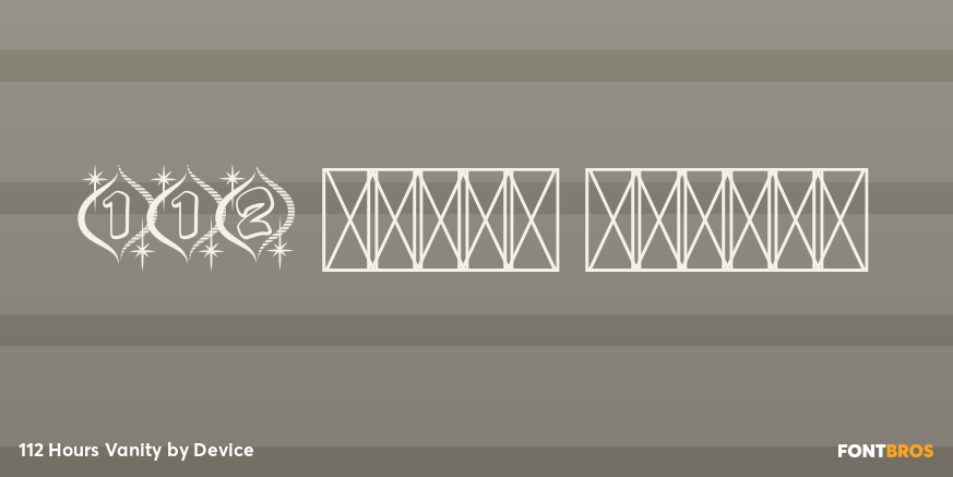 112 Hours Vanity Poster