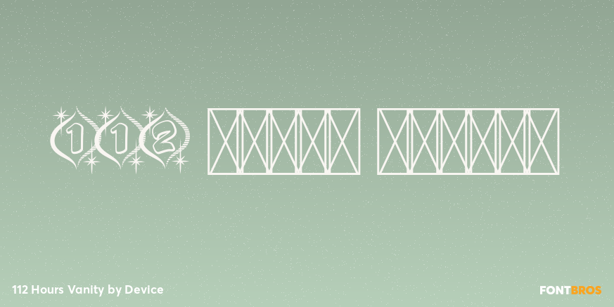 112 Hours Vanity Poster