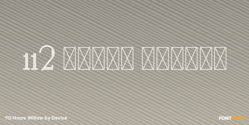 112 Hours Willow Poster