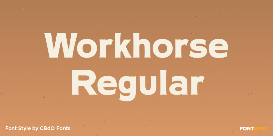 Workhorse Regular Poster